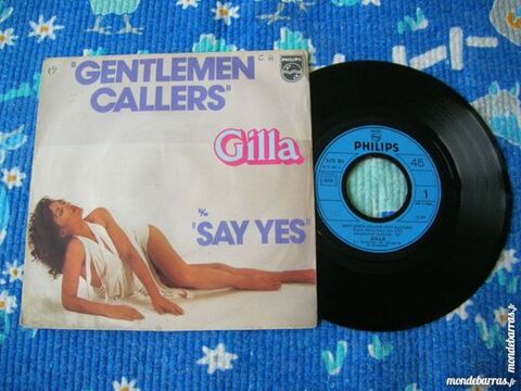 45 TOURS GILLA Gentlemen callers 7 Nantes (44)