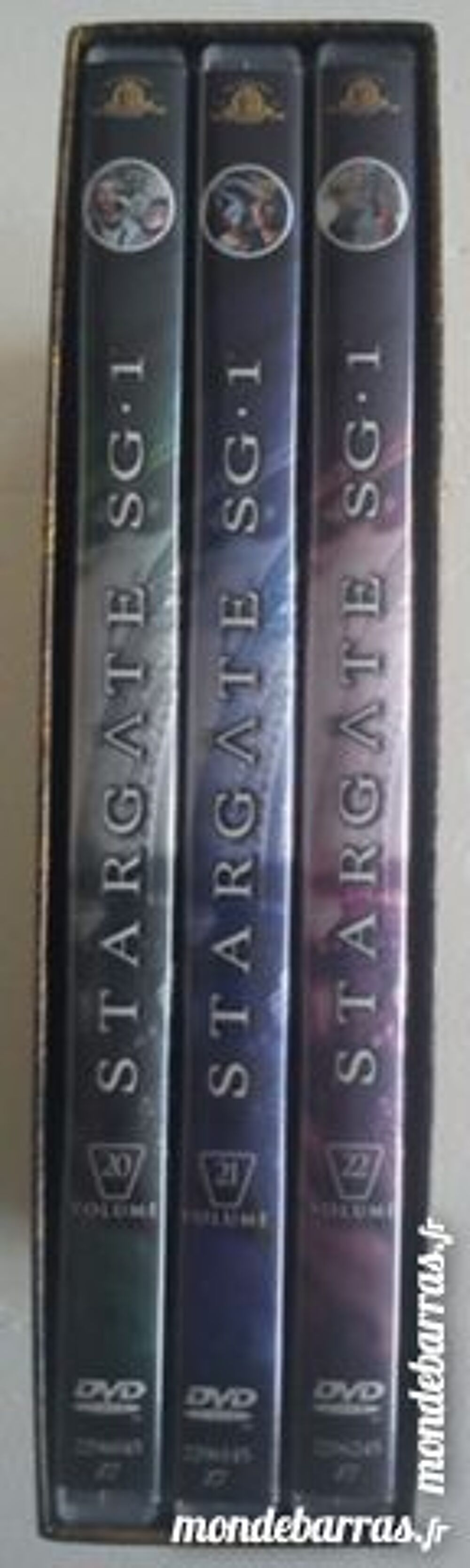 Coffret 3 DVD &laquo;Stargate SG-1&raquo; Saison 5 1&egrave;re partie DVD et blu-ray