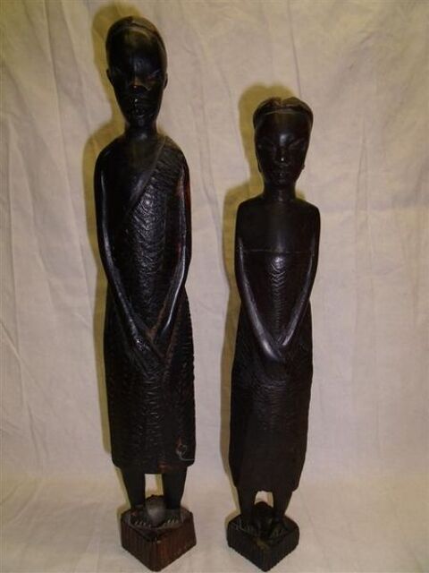Couple de statuette africaine 40 Cagnes-sur-Mer (06)