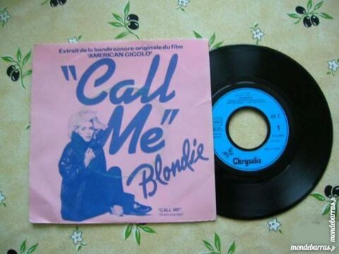 45 TOURS BLONDIE Call me  MUSIQUE DU FILM 8 Nantes (44)