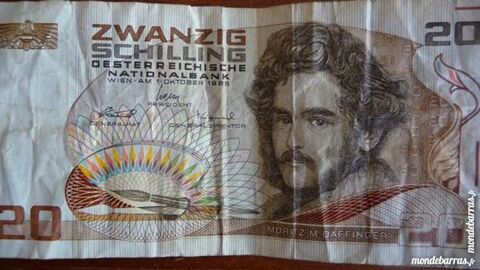 UN BILLET DE 20 ZWANZIG SCHILLING 10 Nice (06)