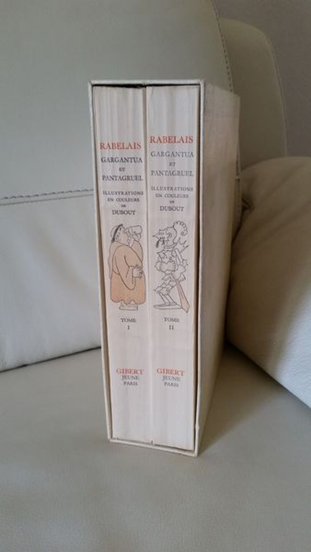 Gargantua et Pantagruel de RABELAIS. Illustration de DUBOUT. Livres et BD