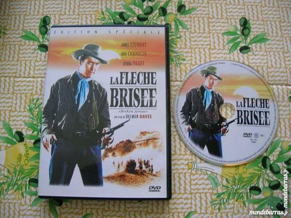 DVD LA FLECHE BRISEE - Western avec Debra Paget DVD et blu-ray