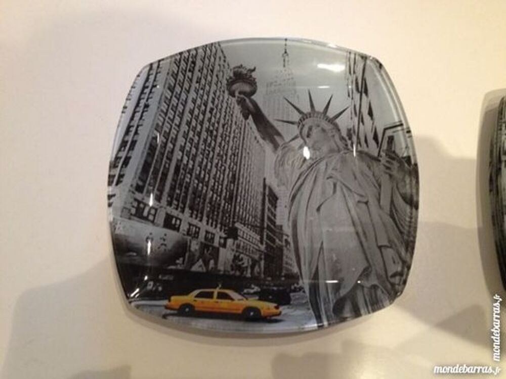 Assiettes NEW YORK - Statue de la Libert&eacute; Cuisine
