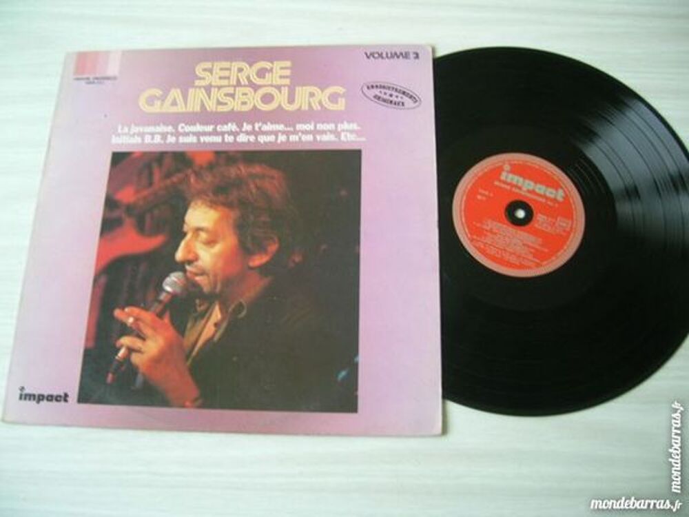 33 TOURS SERGE GAINSBOURG Volume 2 - IMPACT CD et vinyles