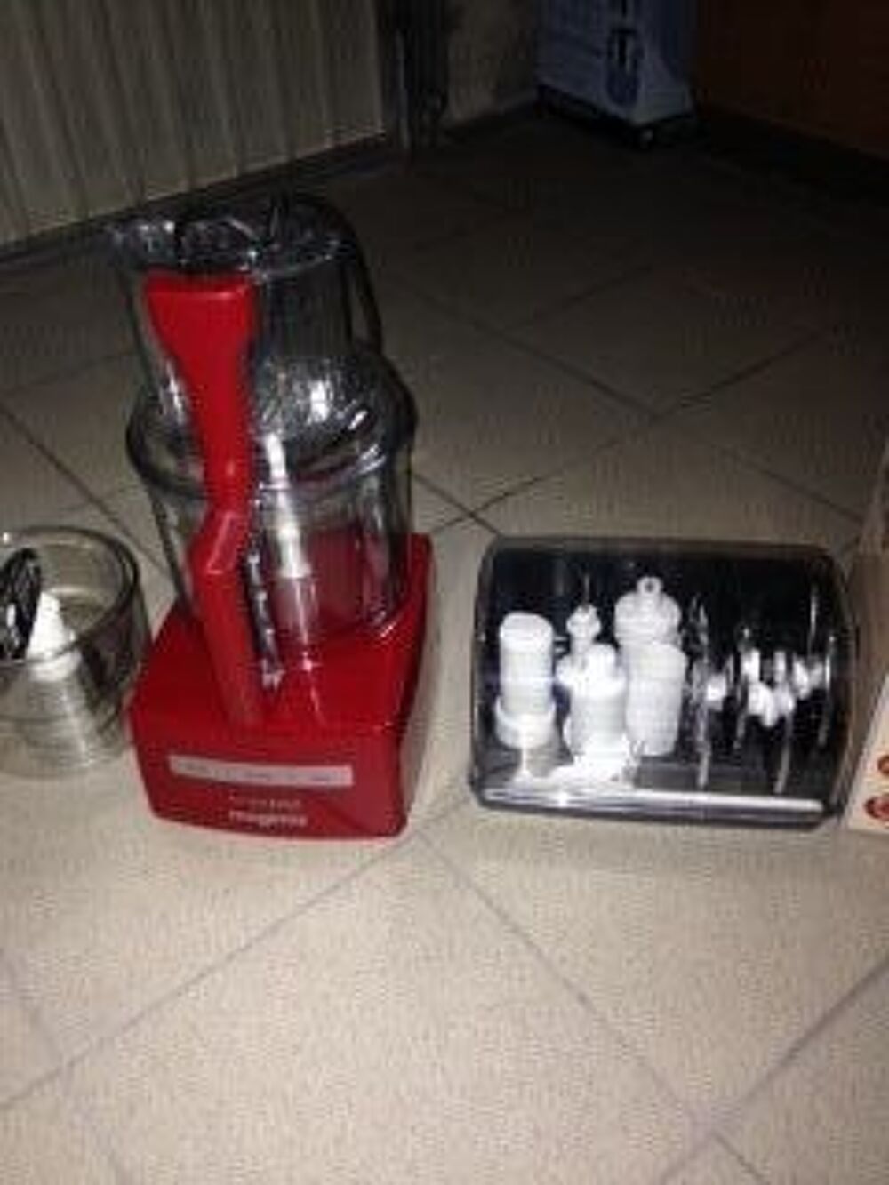 Robot multifonctions MAGIMIX 5200 XL rouge Electroménager