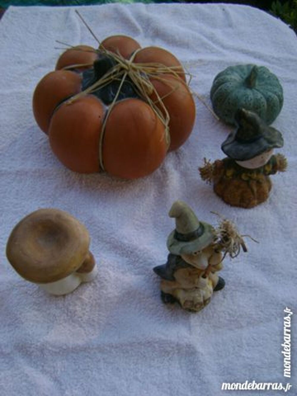 Objets pour Halloween, Citrouille, sorci&egrave;re Décoration