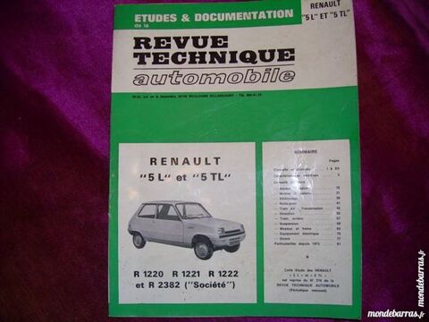 Revue technique  Renault 5 15 Revel (31)