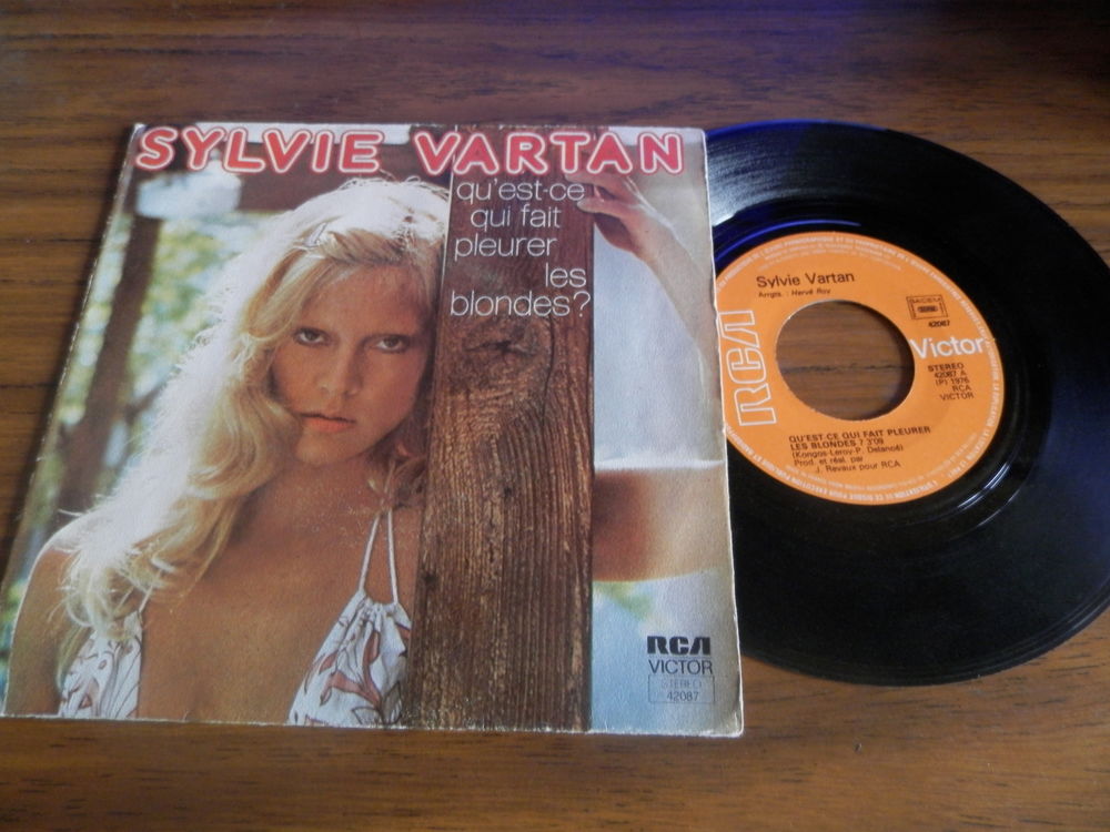 Sylvie Vartan Qu'est-ce qui fait pleurer les blondes CD et vinyles