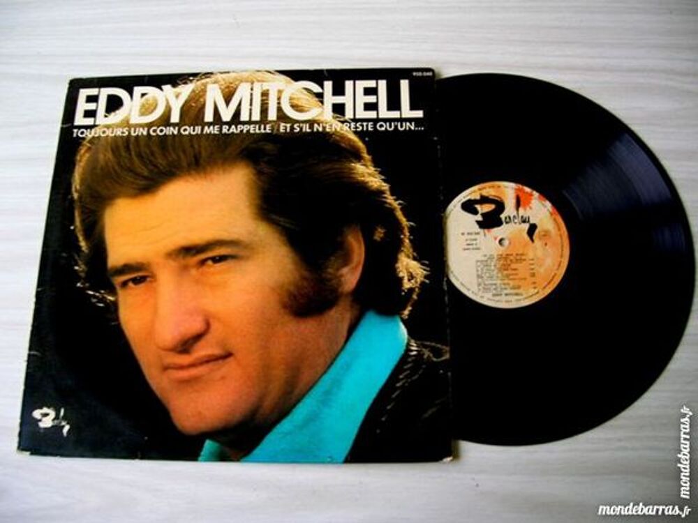 33 TOURS EDDY MITCHELL Toujours un coin qui me rap CD et vinyles