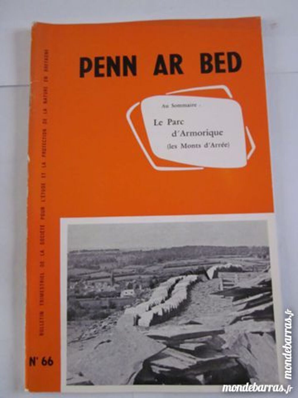 revue PENN AR BED N&deg; 66 DE 1971 Livres et BD