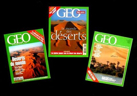 DESERT.gobi, sahara, etc. GEO / prixportcompris 13 Reims (51)