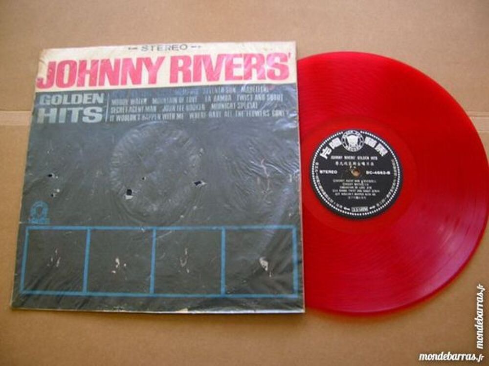 33 TOURS JOHNNY RIVERS Golden Hits - TAIWAN CD et vinyles