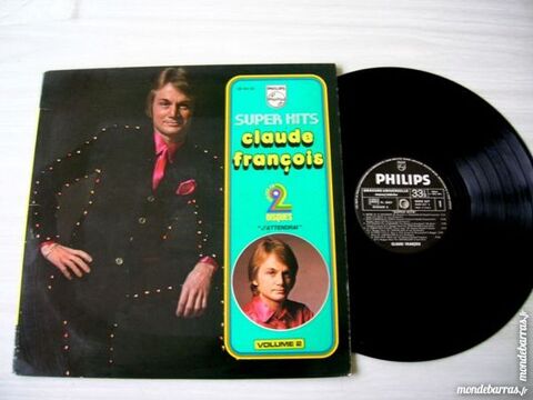 DOUBLE 33 TOURS CLAUDE FRANCOIS Super Hits  Vol 2 20 Nantes (44)