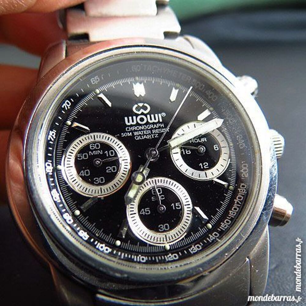 WOWI CHRONO VD54B montre homme DIV0290 Bijoux et montres
