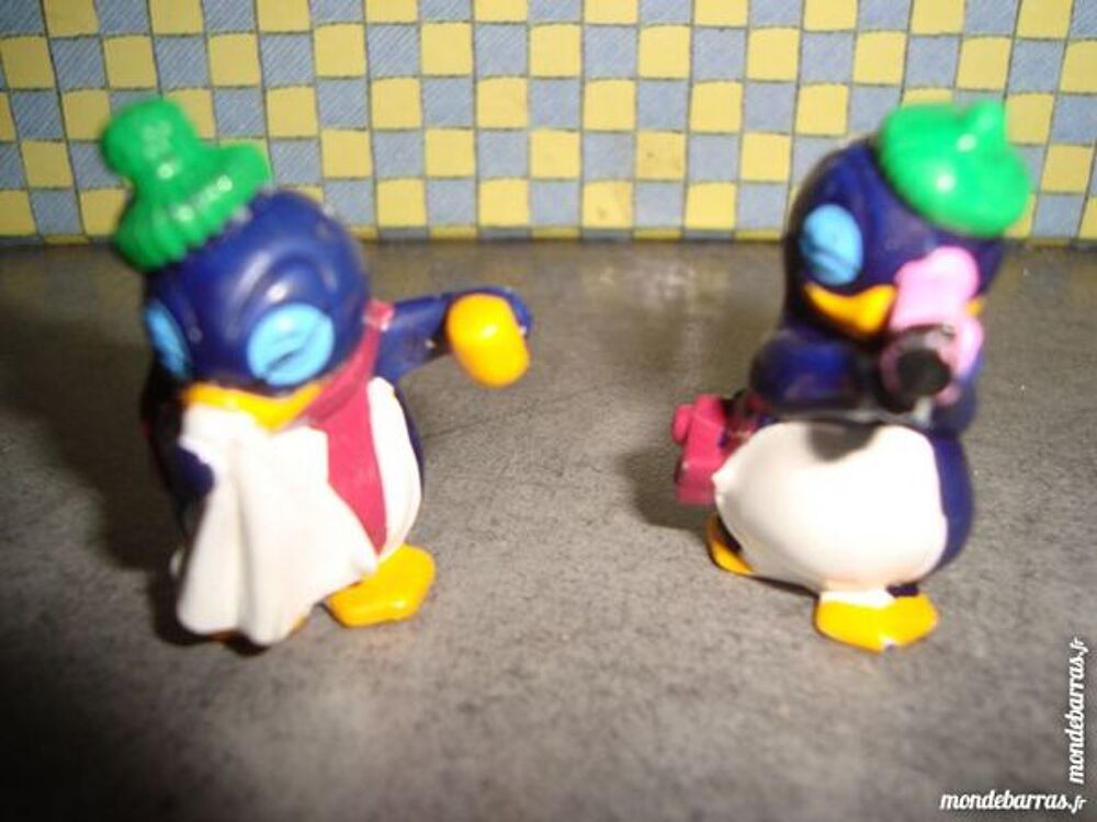 Lot de 2 figurines pingouin ferrero 