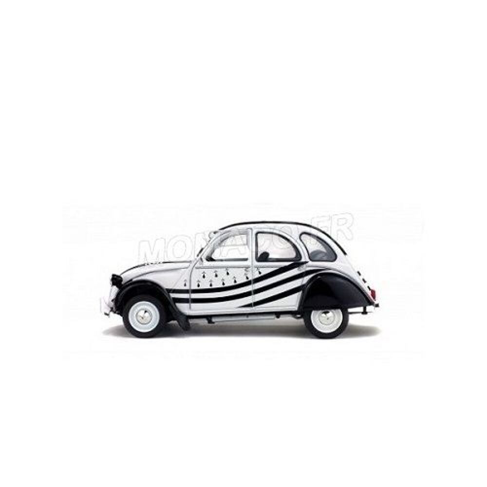 CITROEN 2CV6 BZH 1978 BLANC/NOIR 