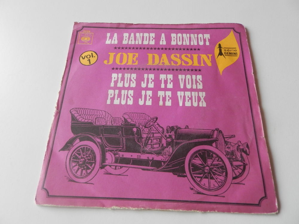 JOE DASSIN - la bande a bonnot CD et vinyles