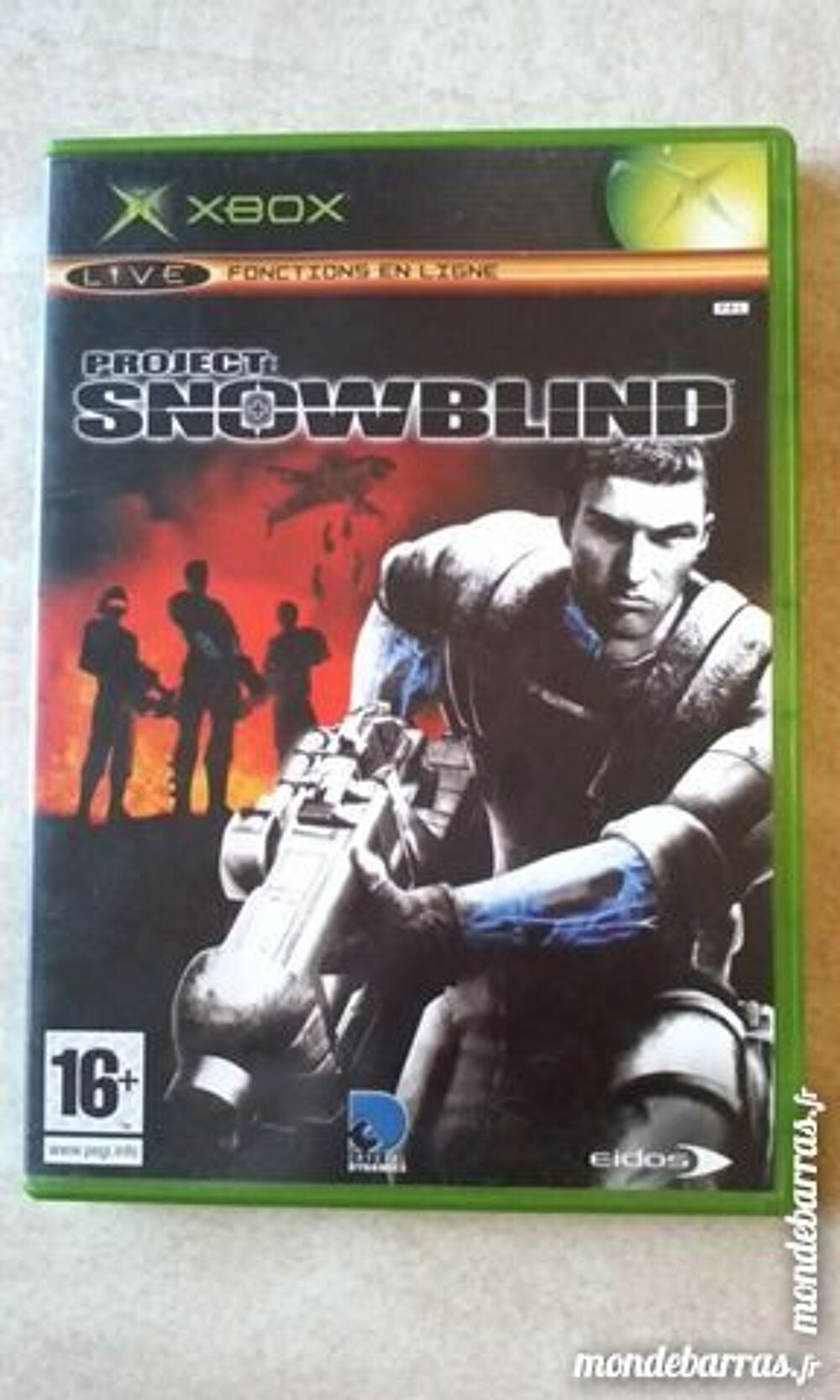 PROJECT SNOWBLIND (16+) XBOX Consoles et jeux vid�os