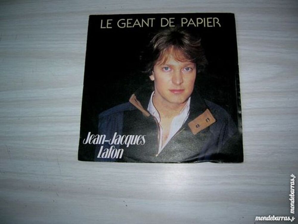 45 TOURS JEAN-JACQUES LAFON Le g&eacute;ant de papier CD et vinyles
