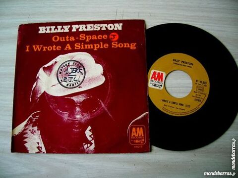 45 TOURS BILLY PRESTON Outa Space 9 Nantes (44)