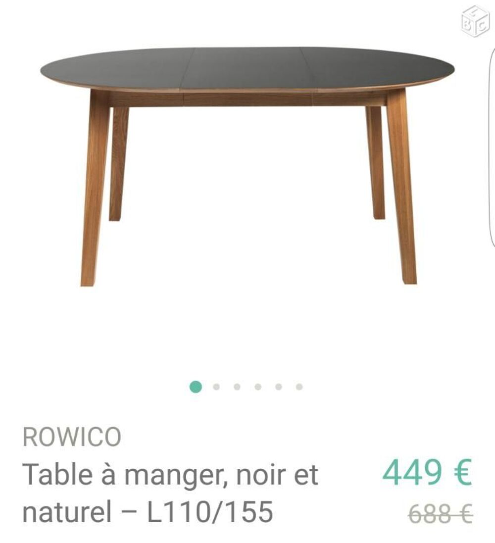 TABLE A MANGER SCANDINAVE Meubles