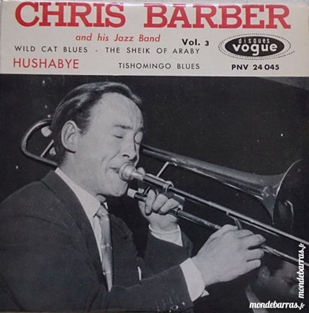Vinyle 45T Chris BARBER Vol 3 CD et vinyles