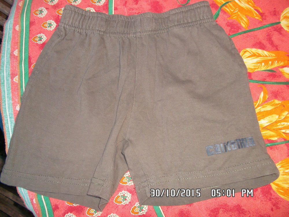 SHORT MARRON*JUSTE 0.50 CTS*KIKI60230 Vêtements enfants