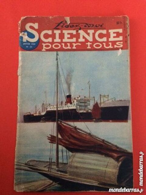 Revue Science pour Tous de 1949 8 Nice (06)