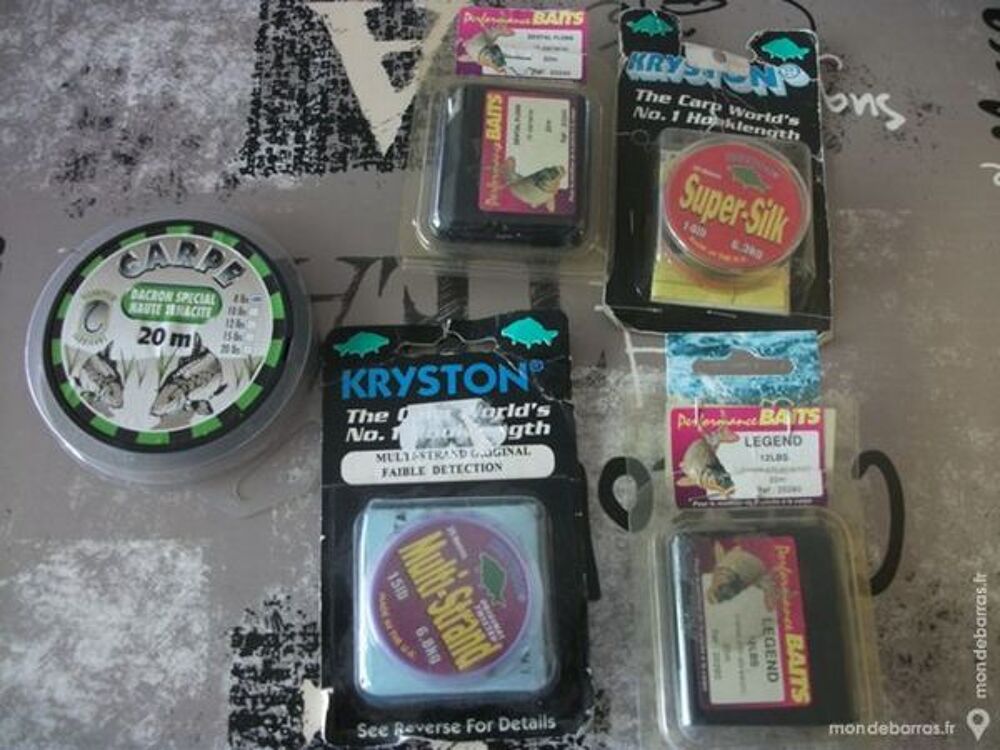 LOT PETIT MATERIEL CARPE TRESSE Sports