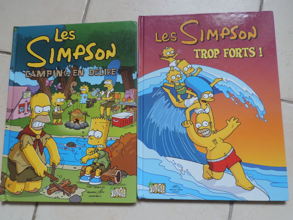 BD LES SIMPSON Livres et BD