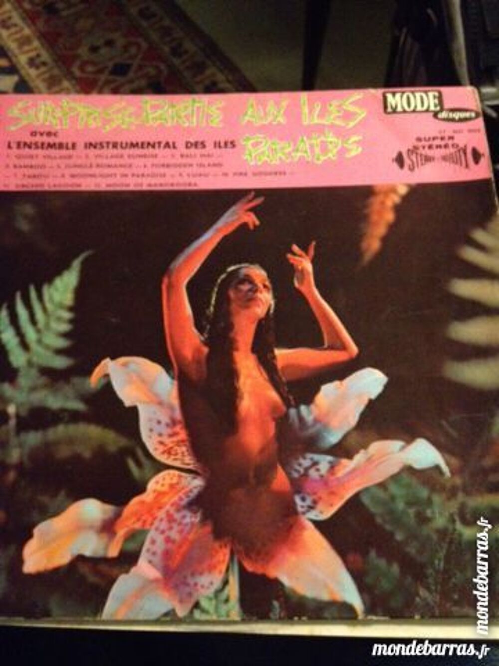 disque vinyle surprise partie aux iles CD et vinyles