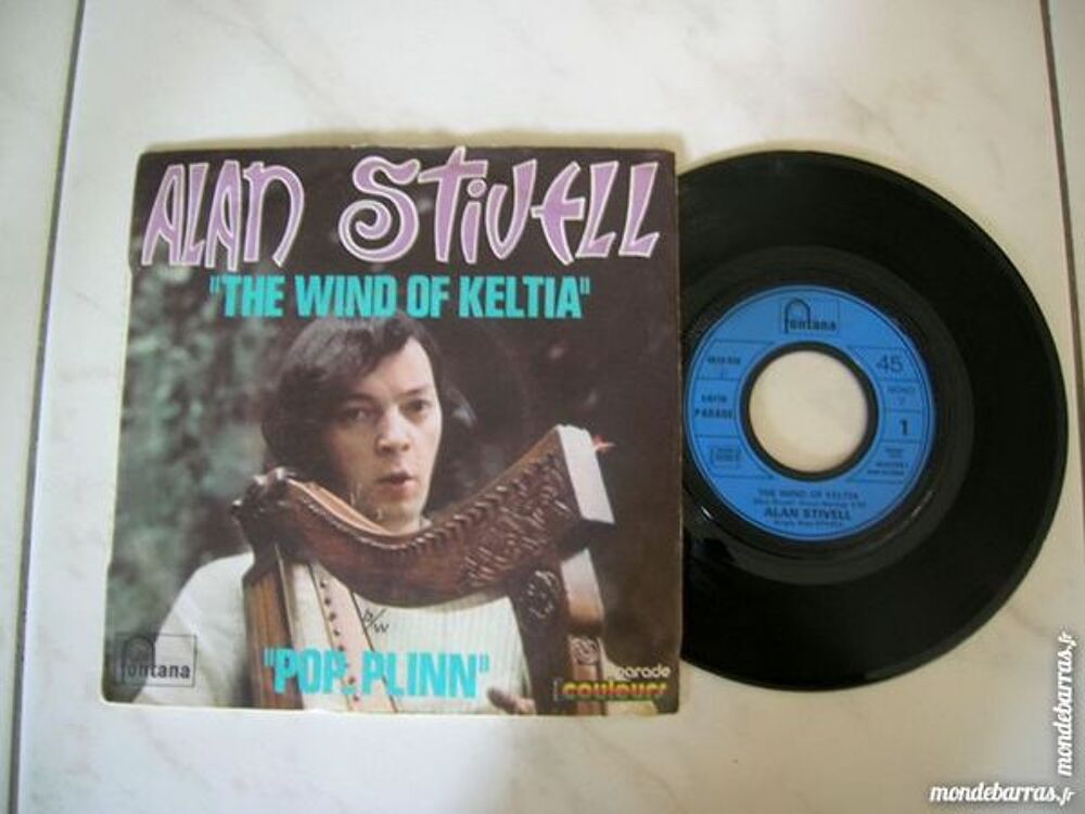45 TOURS ALAN STIVELL The wind of Keltia CD et vinyles