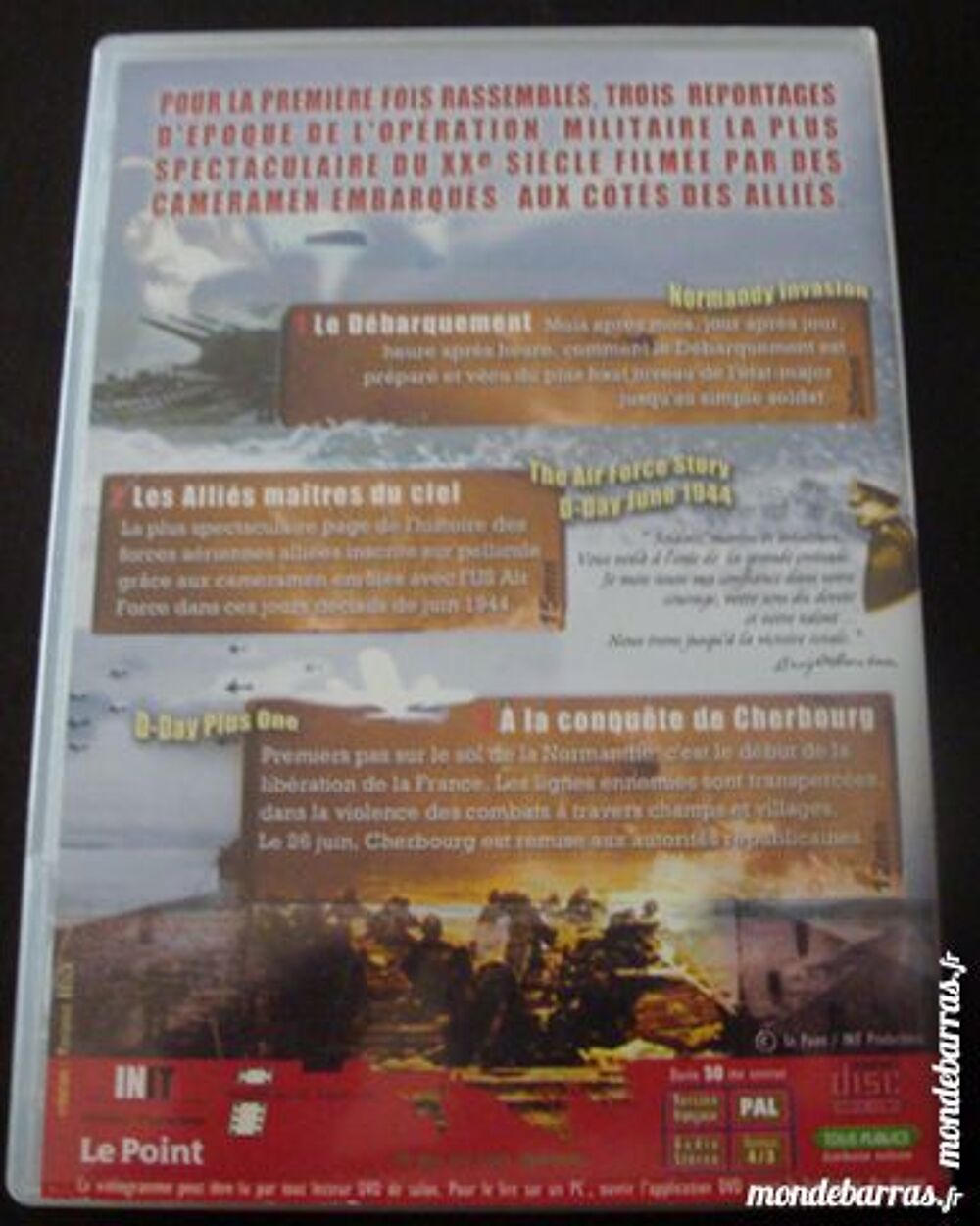 DVD sur le d&eacute;barquement du 6 juin 1944 DVD et blu-ray