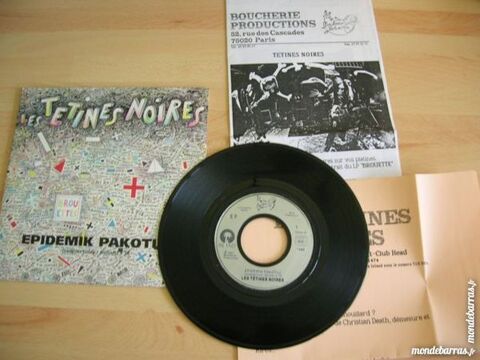 45 TOURS LES TETINES NOIRES Epidemik pakotill - PUNK 31 Nantes (44)