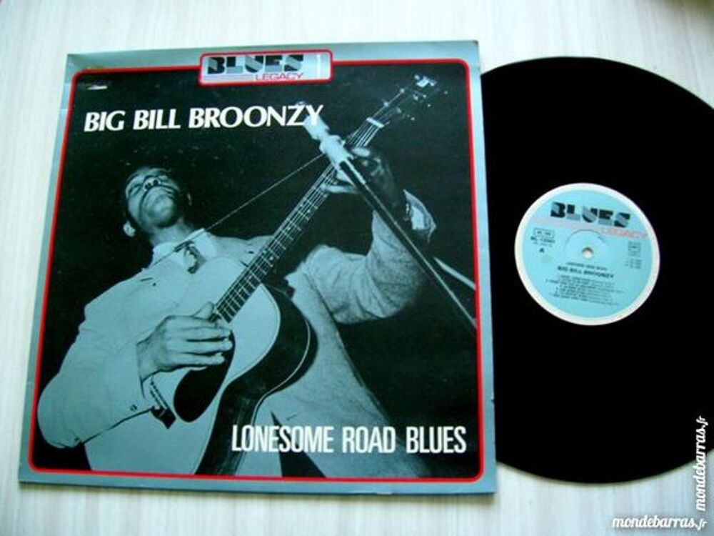 33 TOURS BIG BILL BRONZY Lonesome road blues CD et vinyles