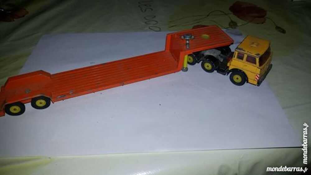 camion tracteur et sa remorque jouet allemand fert Jeux / jouets