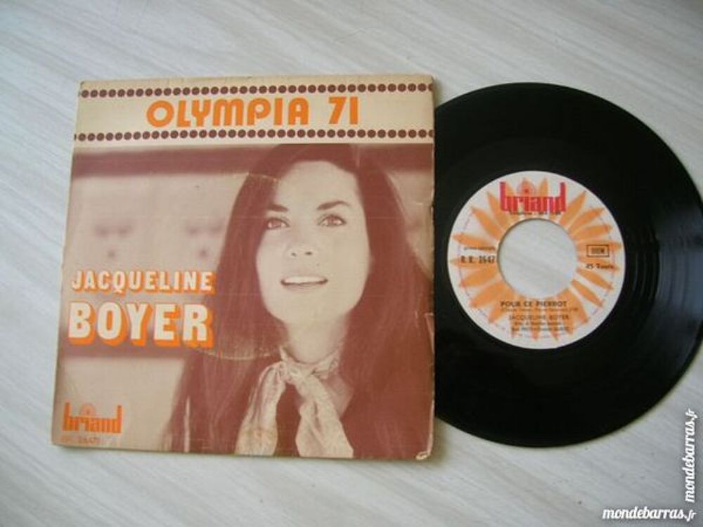 45 TOURS JACQUELINE BOYER L'amour se porte bien CD et vinyles