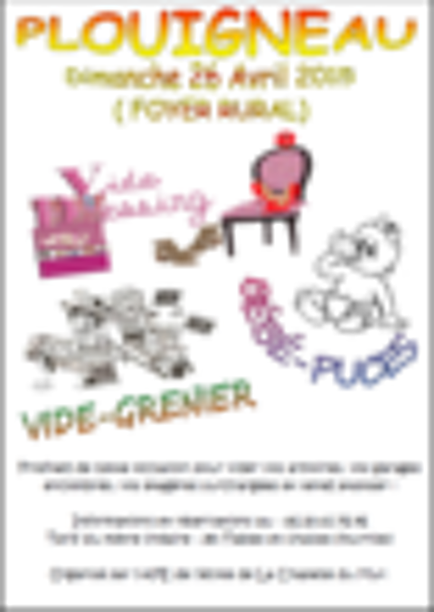 Vide dressing, b&eacute;b&eacute; puces, vide grenier 
