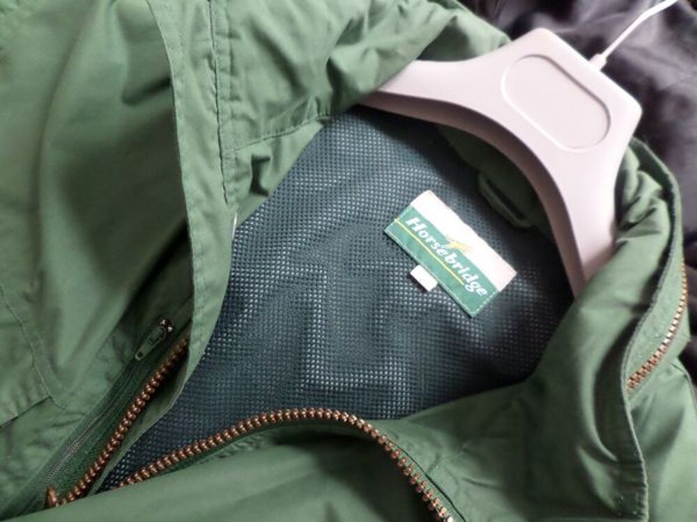 imper ou en manteau pour &eacute;quitation mixte Taille S .verte Vêtements