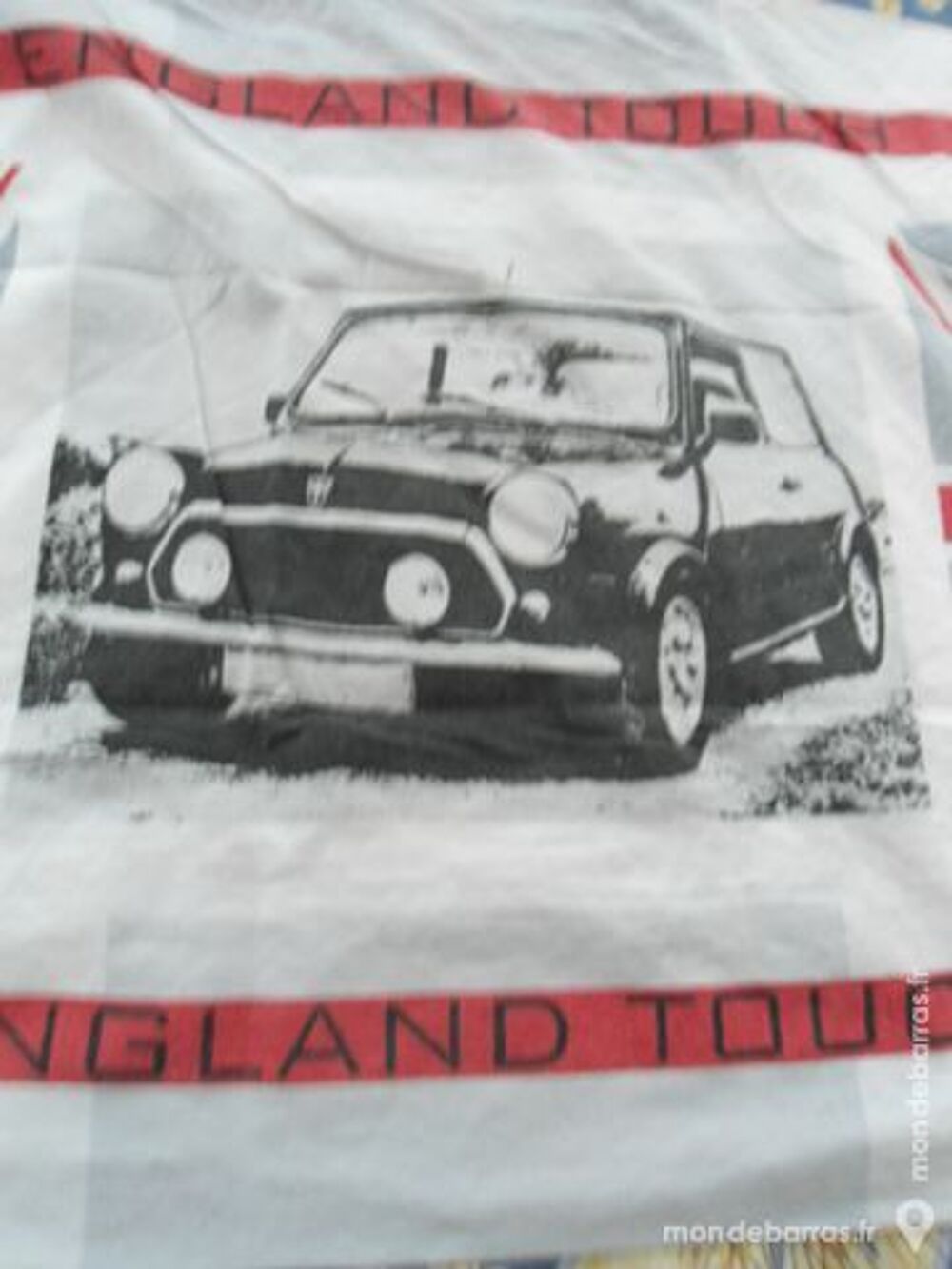 DRAP PLAT +TAIE &laquo;ENGLAND TOUCH&raquo; 1 ou 2 personnes Cuisine