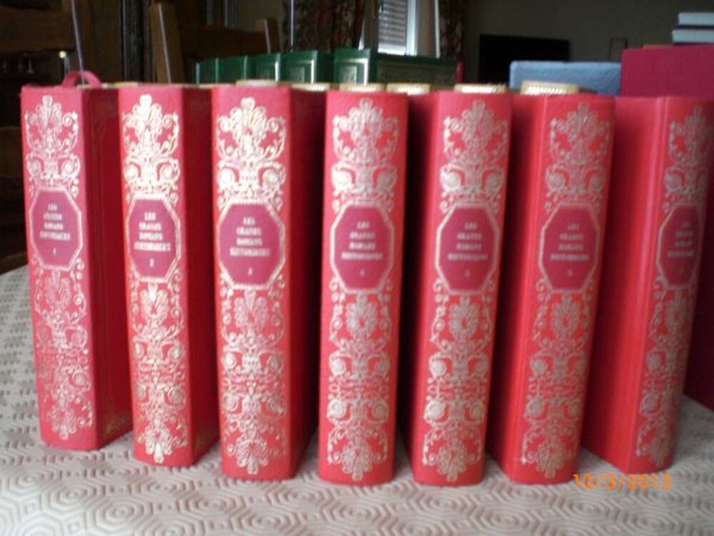Collection broch&eacute;e rouge : 7 Romans historiques Livres et BD