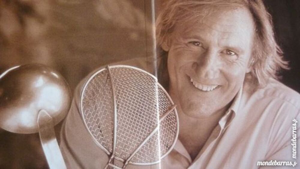 LIVRE CUISINE GERARD DEPARDIEU Livres et BD