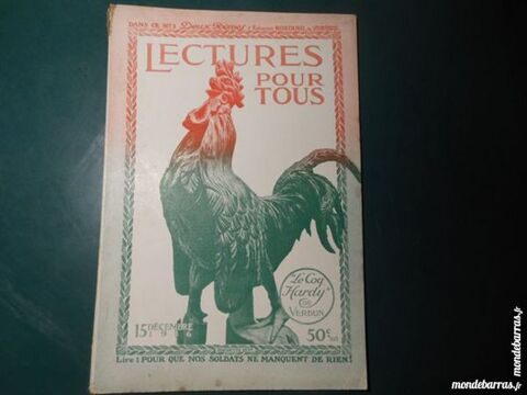 lecture pour tous du 15 decembre 1916   pa34 6 Grzieu-la-Varenne (69)