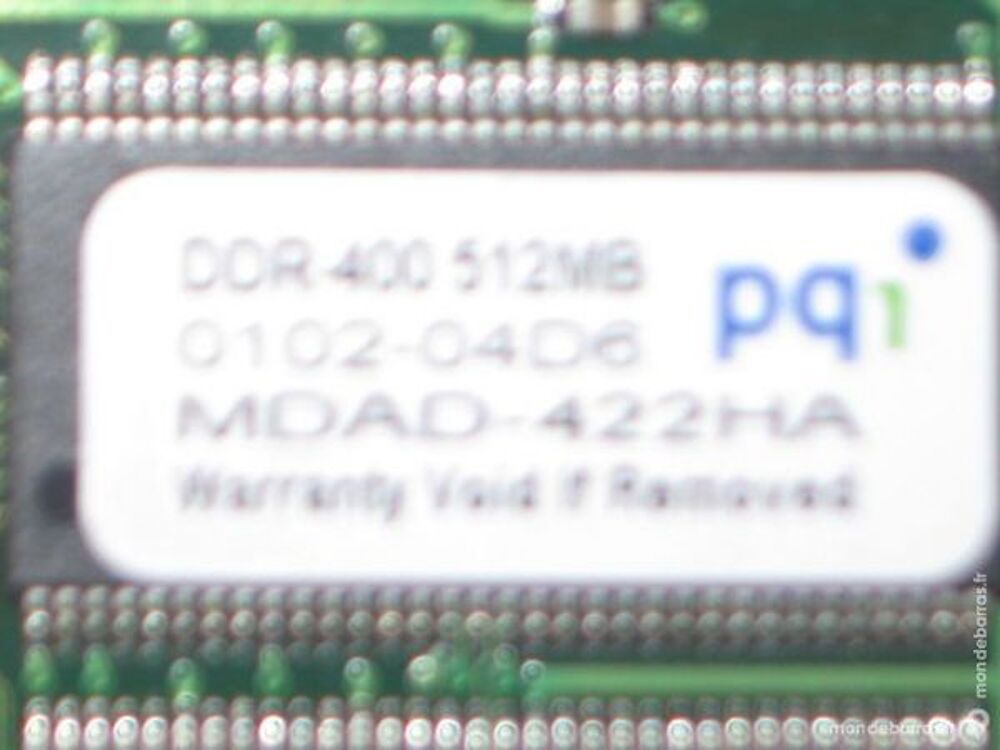 barrettes m&eacute;moires ordinateurs DDR1- pc400 et 333 Matériel informatique