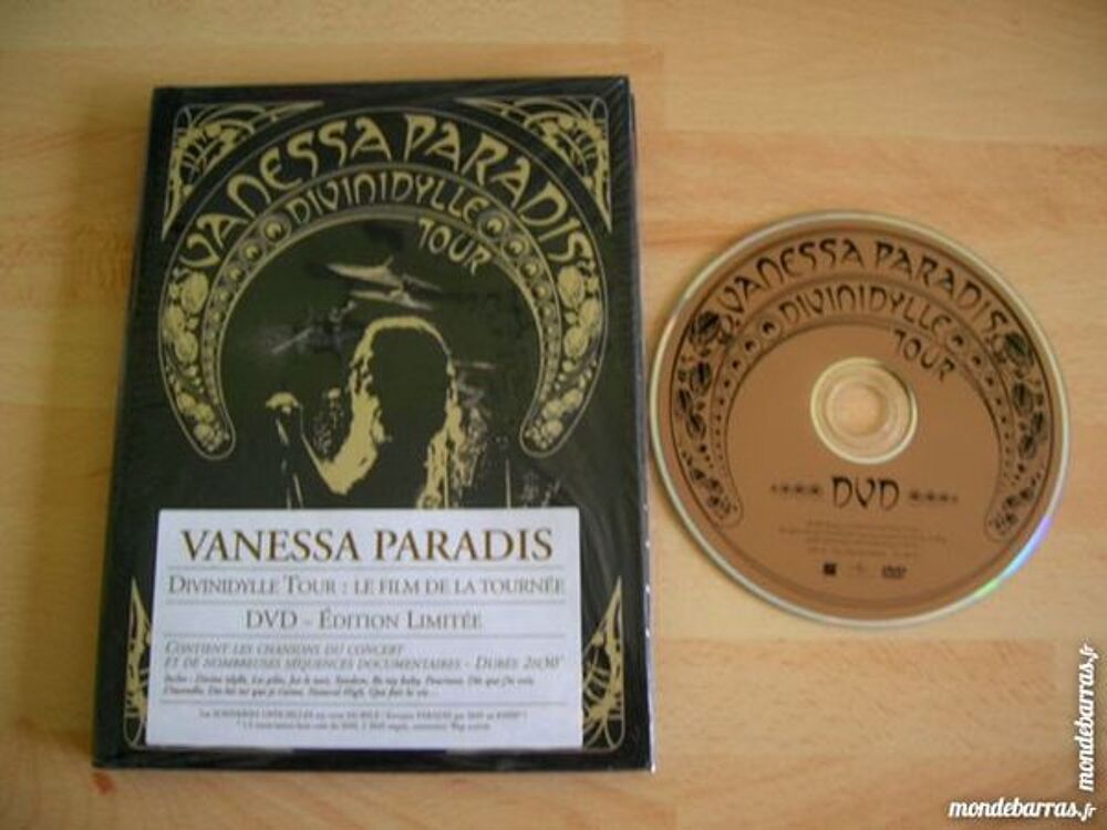 DVD VANESSA PARADIS Divinylle tour EDITION LIMITEE DVD et blu-ray