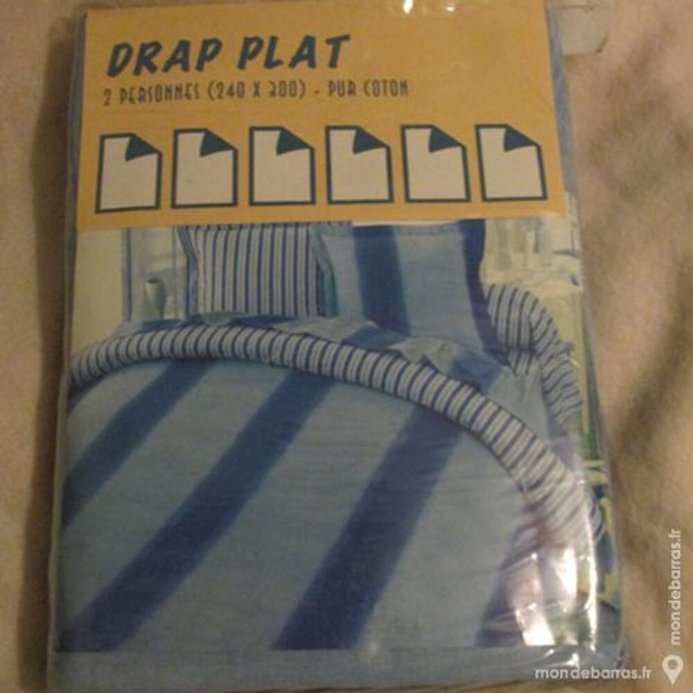 DRAP PLAT TONS DE BLEU DEGRADE 240x300 cm Cuisine