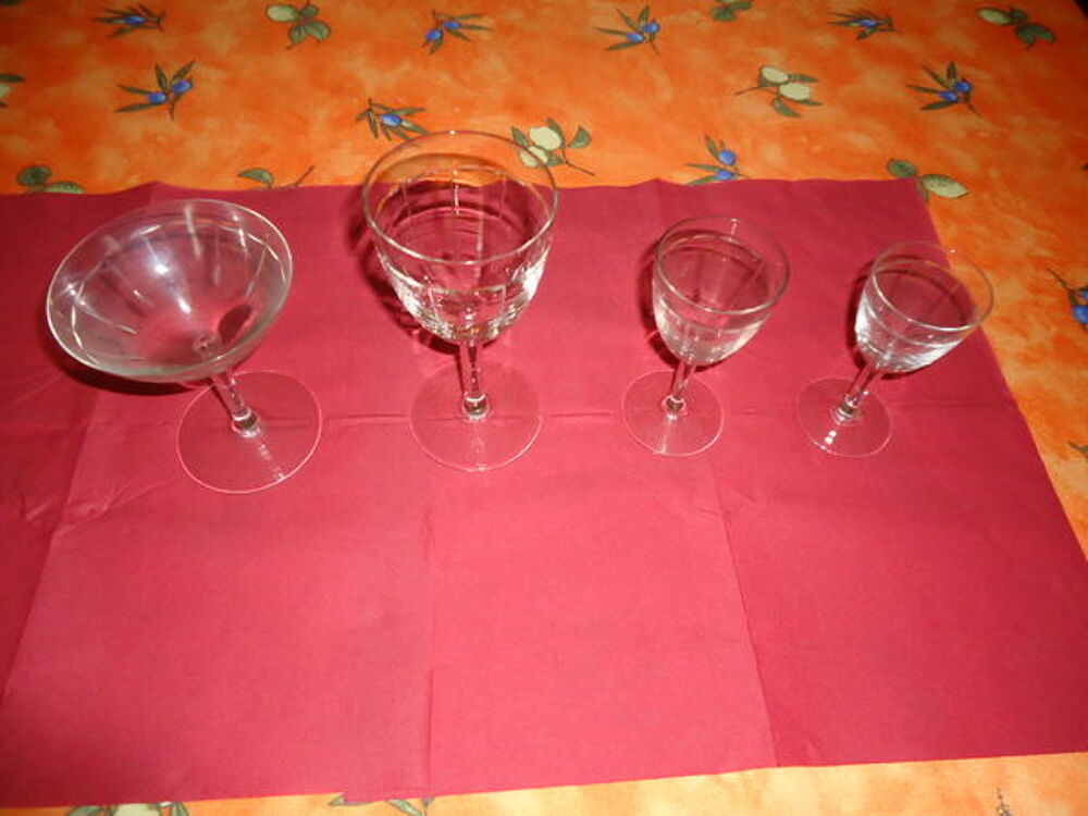 service de verre Décoration