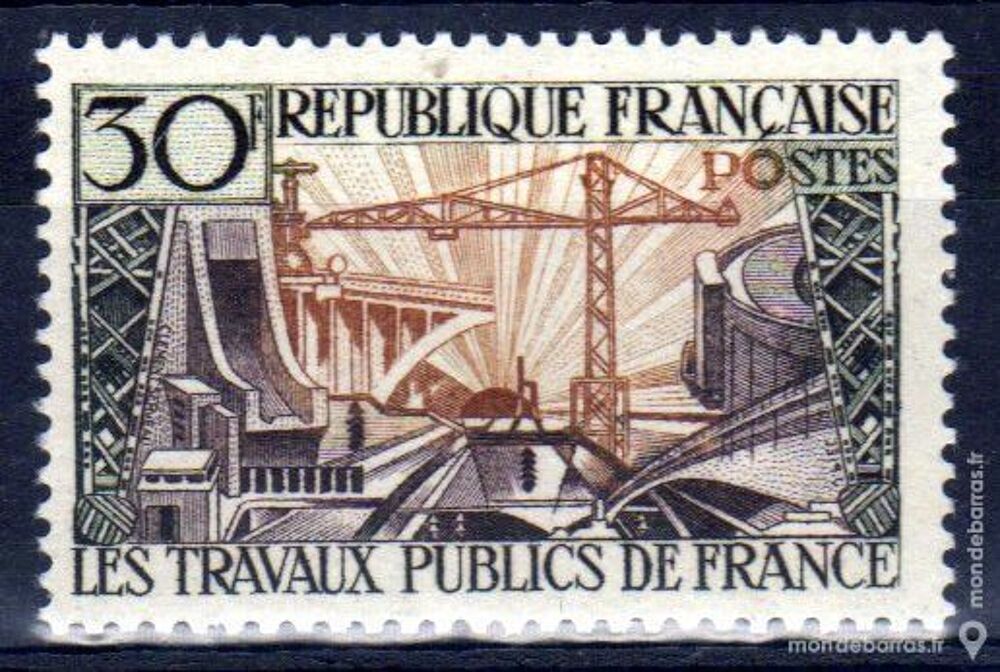 N&deg; 1114 Timbre France NEUF ** 
