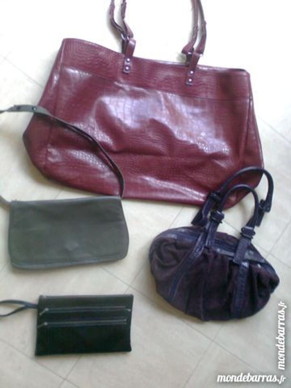 GRAND SAC et POCHETTES ….- zoe Maroquinerie